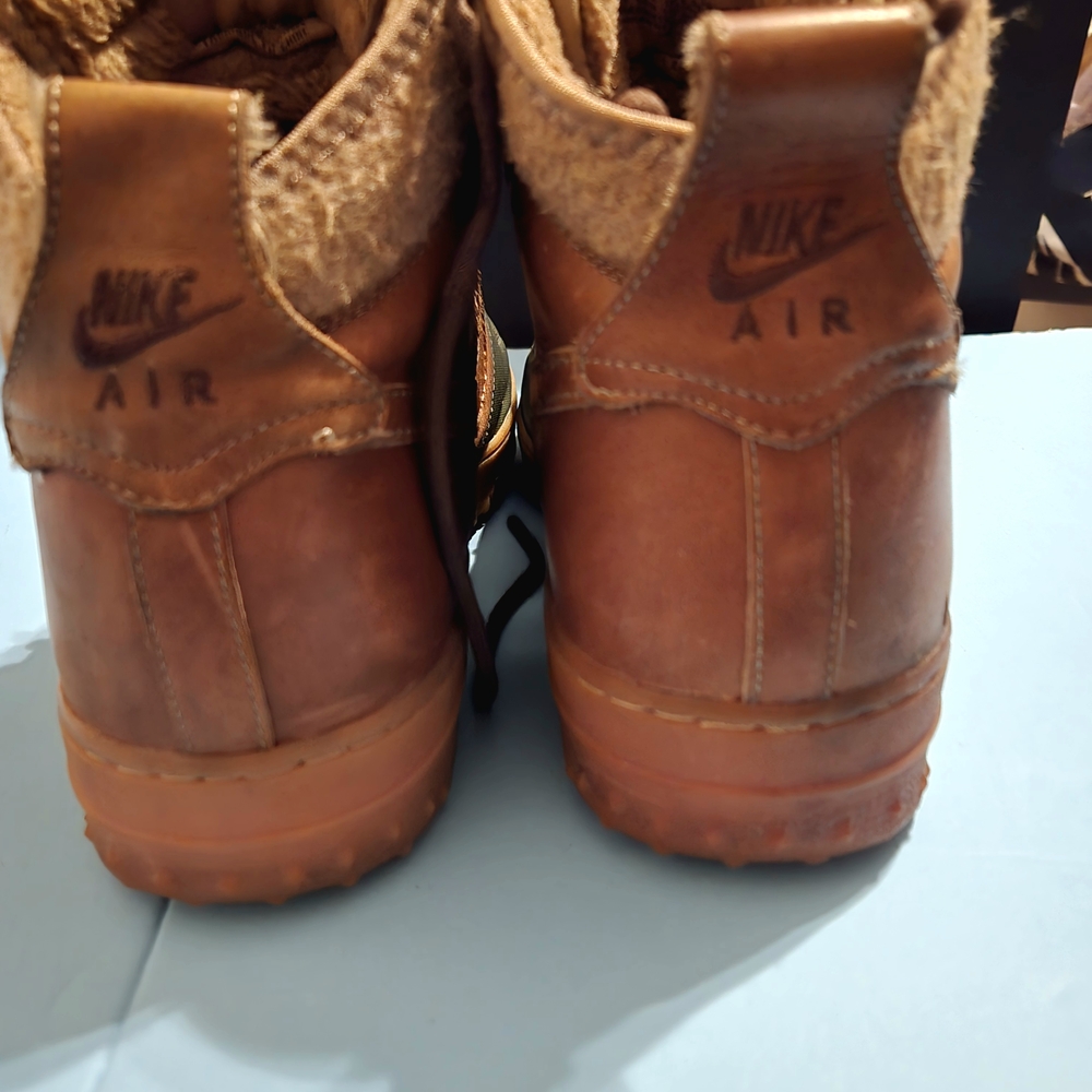 Nike Air Force 1 High Duckboot " Beaxh Tree" - Picture 5 of 9